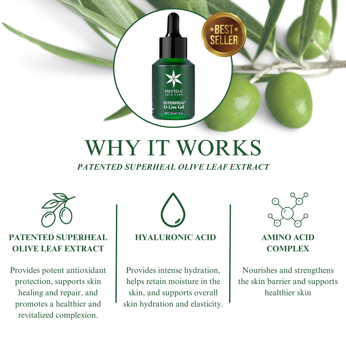 SuperHeal® O-Live Gel