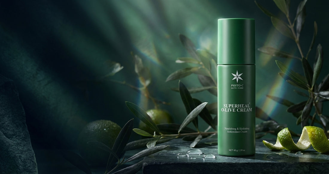 SuperHeal O-Live Cream: Olive Leaf Barrier Repair for Dry and Compromised Skin
